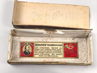 Mundharmonika " SA marschiert" ungereinigt, in der - desolaten -  originalen Umverpackung