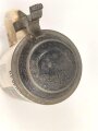 Erinnerungskrug, Steingut Bierkrug 0,5 Liter " Gewidmet vom Unteroffizier Korps 3. / Infanterie Regiment 26. Die schwärzung des Hakenkreuz entfernt, sonst gut. Gebrauchtes Stück, ungereinigt