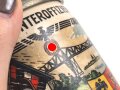 Erinnerungskrug, Steingut Bierkrug 0,5 Liter " Gewidmet vom Unteroffizier Korps 3. / Infanterie Regiment 26. Die schwärzung des Hakenkreuz entfernt, sonst gut. Gebrauchtes Stück, ungereinigt