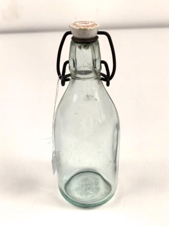 Glasflasche " Eigentum der Luftwaffe" Höhe 19cm, guter Gesamtzustand