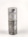 Feuerzeug aus Aluminium . Gesamthöhe 57mm, Funktion nicht geprüft, leer