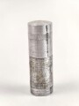 Feuerzeug aus Aluminium . Gesamthöhe 57mm, Funktion nicht geprüft, leer