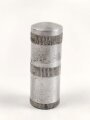 Feuerzeug aus Aluminium . Gesamthöhe 50mm, Funktion nicht geprüft, leer