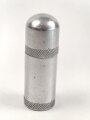 Feuerzeug aus Aluminium . Gesamthöhe 58mm, Funktion nicht geprüft, leer