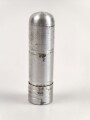 Feuerzeug aus Aluminium . Gesamthöhe 63mm, Funktion nicht geprüft, leer