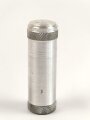 Feuerzeug aus Aluminium . Gesamthöhe 56mm, Funktion nicht geprüft, leer