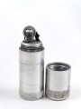 Feuerzeug aus Aluminium . Gesamthöhe 60mm, Funktion nicht geprüft, leer
