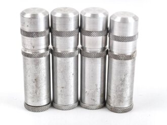 Feuerzeug aus Aluminium . Gesamthöhe 65mm, Funktion nicht geprüft, leer. Sie erhalten ein ( 1 ) Stück