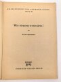 Ausgabe "Kriegsbücherei der Deutschen Jugend" Wir steuern westwärts