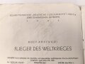 Oberleutnant Ernst Udet "Flieger des Weltkrieges" Heft 6, herausgegeben vom Luftwaffenführungsstab, datiert 1941