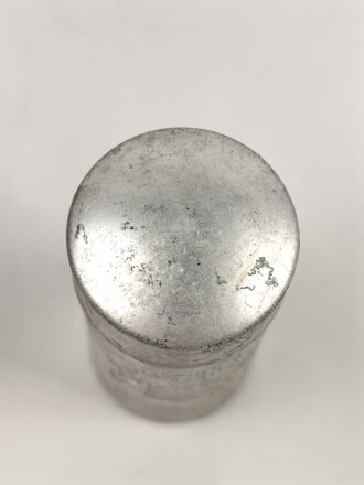 Rasierseifenbehälter Aluminium, ungebraucht aus...