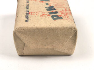 Handreinigungsmittel "PIK-AS" Preis in Reichsmark,Maße etwa 4,5 x 6,5 x 2,5cm