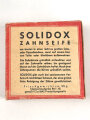 Pack " Solidox "Zahnseife, ungeöffnet, Preis in Reichsmark