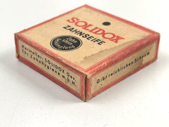 Pack " Solidox "Zahnseife, ungeöffnet,...