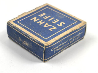 Pack " Beiersdorf "Zahnseife, ungeöffnet, Preis in Reichsmark