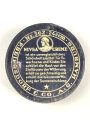 Leere Dose Nivea Creme, Preis in Reichsmark, Durchmesser 50mm