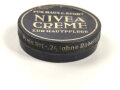 Leere Dose Nivea Creme, Preis in Reichsmark, Durchmesser 50mm
