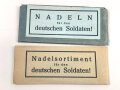Zwei Pack " Nadelsortiment für den Deutschen Soldaten"