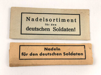 Zwei Pack " Nadelsortiment für den Deutschen...