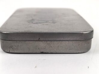 Blechdose " Nähzeug DRGM " etwa 9 x 15 x 2cm