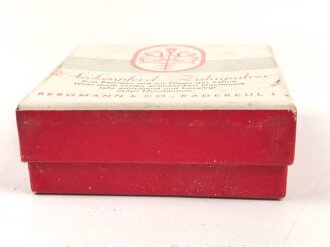 Pack " Steckenpferd Zahnpulver" Maße 8,5 x 8,5 x 3cm, Preis in Reichsmark