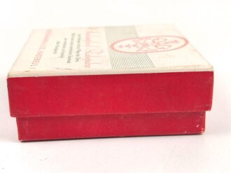 Pack " Steckenpferd Zahnpulver" Maße 8,5 x 8,5 x 3cm, Preis in Reichsmark