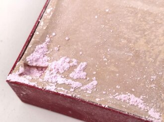 Pack " Steckenpferd Zahnpulver" Maße 8,5 x 8,5 x 3cm, Preis in Reichsmark