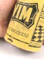 Pack " VIM" Putzmittel. " Herstellungsgenehmigung erteilt durch RIF am 15. Mai 1940. Höhe 12,5cm