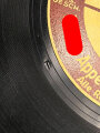 Schelleck Platte " Die braune Platte, Musikverlag Frz. Eher. " Hitlers Appell an die Nation 1. uns 2. Teil" Guter Zustand