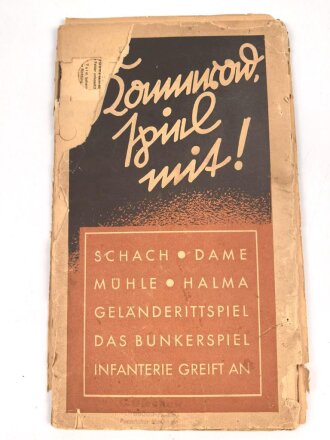 "Kamerad spiel mit" Feldpostausgabe,...