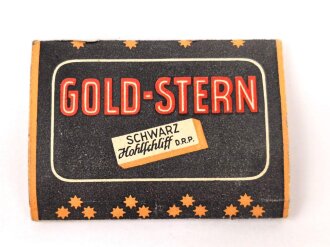 Pack "Gold Stern" Rasierklingen in Umverpackung