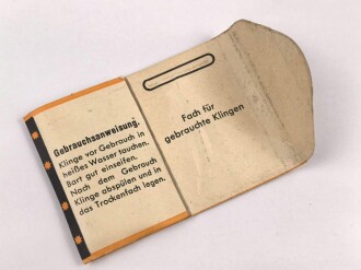 Pack "Gold Stern" Rasierklingen in Umverpackung