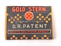 Pack "Gold Stern" Rasierklingen in Umverpackung
