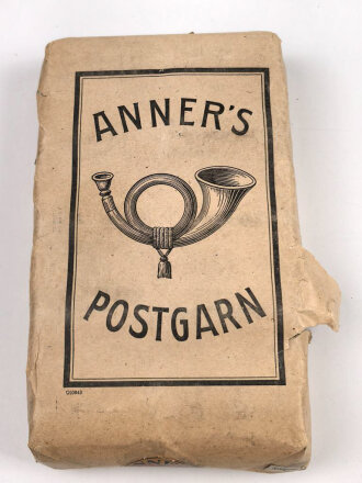 Rolle 50 Gramm " Anner´s Postgarn" Feldgrau . Sie erhalten eine ( 1 ) Rolle aus der originalen Umverpackung.