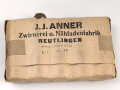 Rolle 50 Gramm " Anner´s Postgarn" Feldgrau . Sie erhalten eine ( 1 ) Rolle aus der originalen Umverpackung.