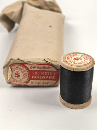 Rolle 200 Meter "Schürer´s Handfaden" schwarz . Sie erhalten eine ( 1 ) Rolle aus der originalen Umverpackung.