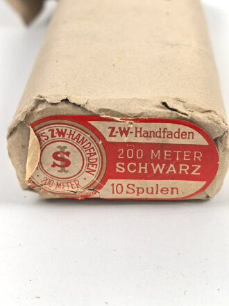 Rolle 200 Meter "Schürer´s Handfaden" schwarz . Sie erhalten eine ( 1 ) Rolle aus der originalen Umverpackung.