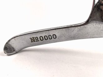 Kriegsmarine, Haarschneider "Pränafa Solingen" Die Kriegsmarine Abnahme ist mit vernickelt.