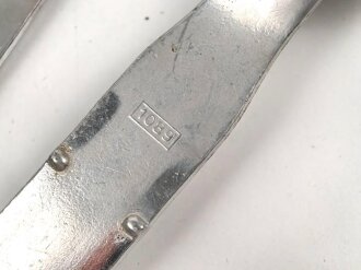 Vierteiliges Besteck Wehrmacht"  879 ", zusammengehörig, nicht gereinigt