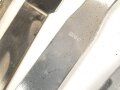 Vierteiliges Besteck Wehrmacht"  879 ", zusammengehörig, nicht gereinigt