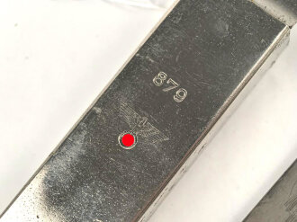 Vierteiliges Besteck Wehrmacht"  879 ", zusammengehörig, nicht gereinigt