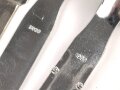 Vierteiliges Besteck Wehrmacht"  879 ", zusammengehörig, nicht gereinigt