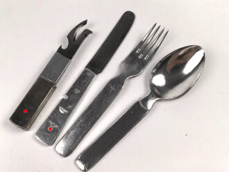 Vierteiliges Besteck Wehrmacht"  C &...