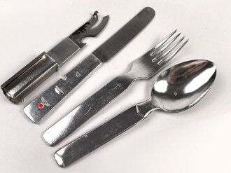 Vierteiliges Besteck Wehrmacht"  C &...