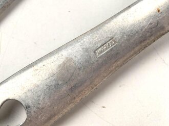 Zweiteiliges Besteck aus Aluminium, privat beschafft