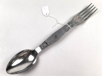 Gabel / Löffel Kombi aus Aluminium, privat beschafft