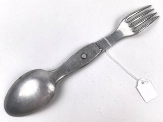 Gabel / Löffel Kombi Wehrmacht aus Aluminium