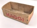 Unterteil einer Umverpackung " Maggi´s Würze 2 Flaschen Nr.6" Maße 21 x 40 x 14cm. Ungereinigt