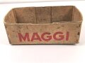 Unterteil einer Umverpackung " Maggi´s Würze 2 Flaschen Nr.6" Maße 21 x 40 x 14cm. Ungereinigt