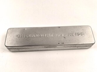 Chlorodont Reisekästchen der Leo werke AG. Unvollständig, guter Zustand, aus den 1930iger Jahren